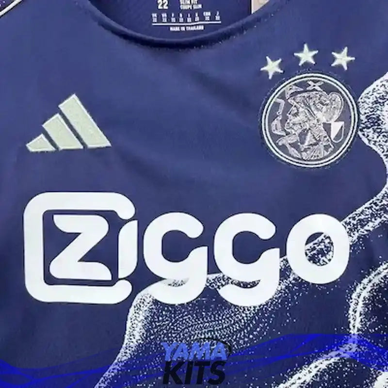 Maillot Ajax enfant extérieur 2025/2026 YamaKits Foot