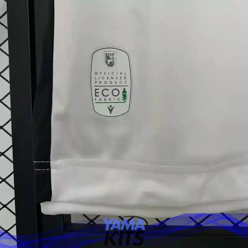 Maillot Albanie extérieur "Blanc" 2025/2026 YamaKits Foot