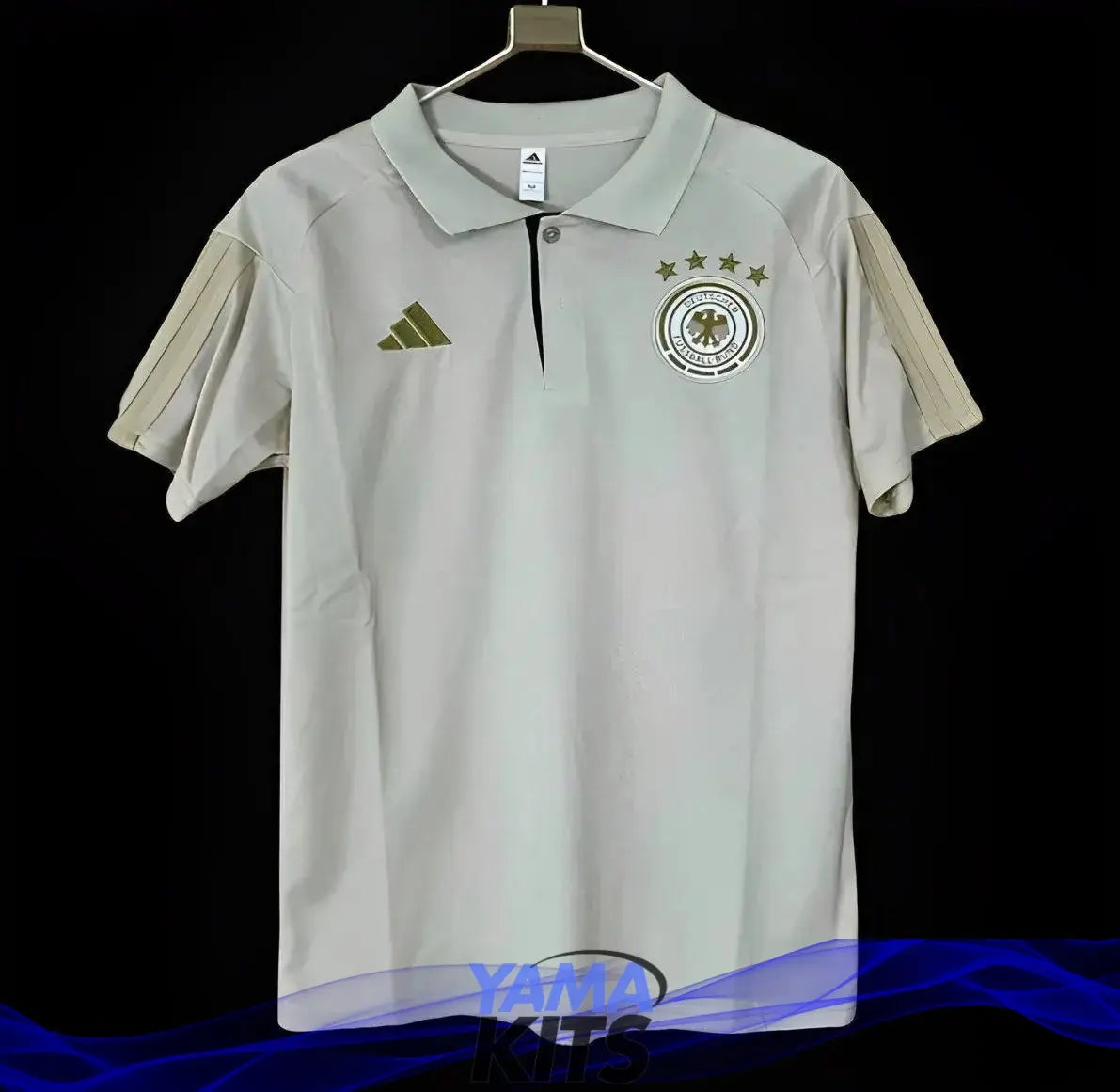 Maillot Allemagne Polo "Doré, Blanc" 2024/2025