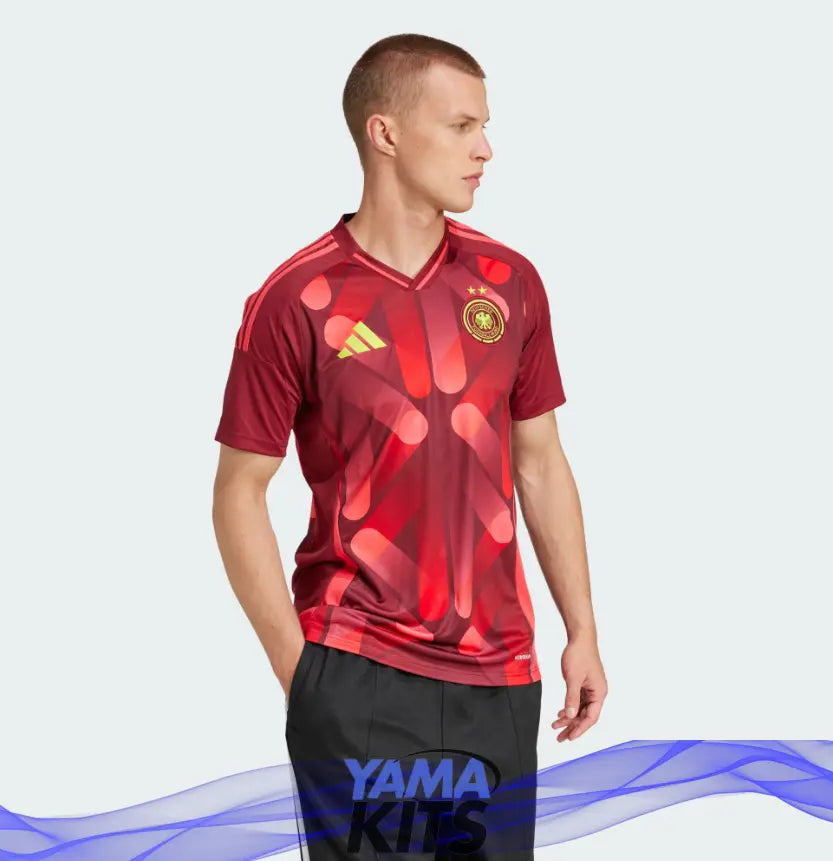 Maillot Allemagne extérieur Féminin "rouge" 2025/2026 YamaKits Foot