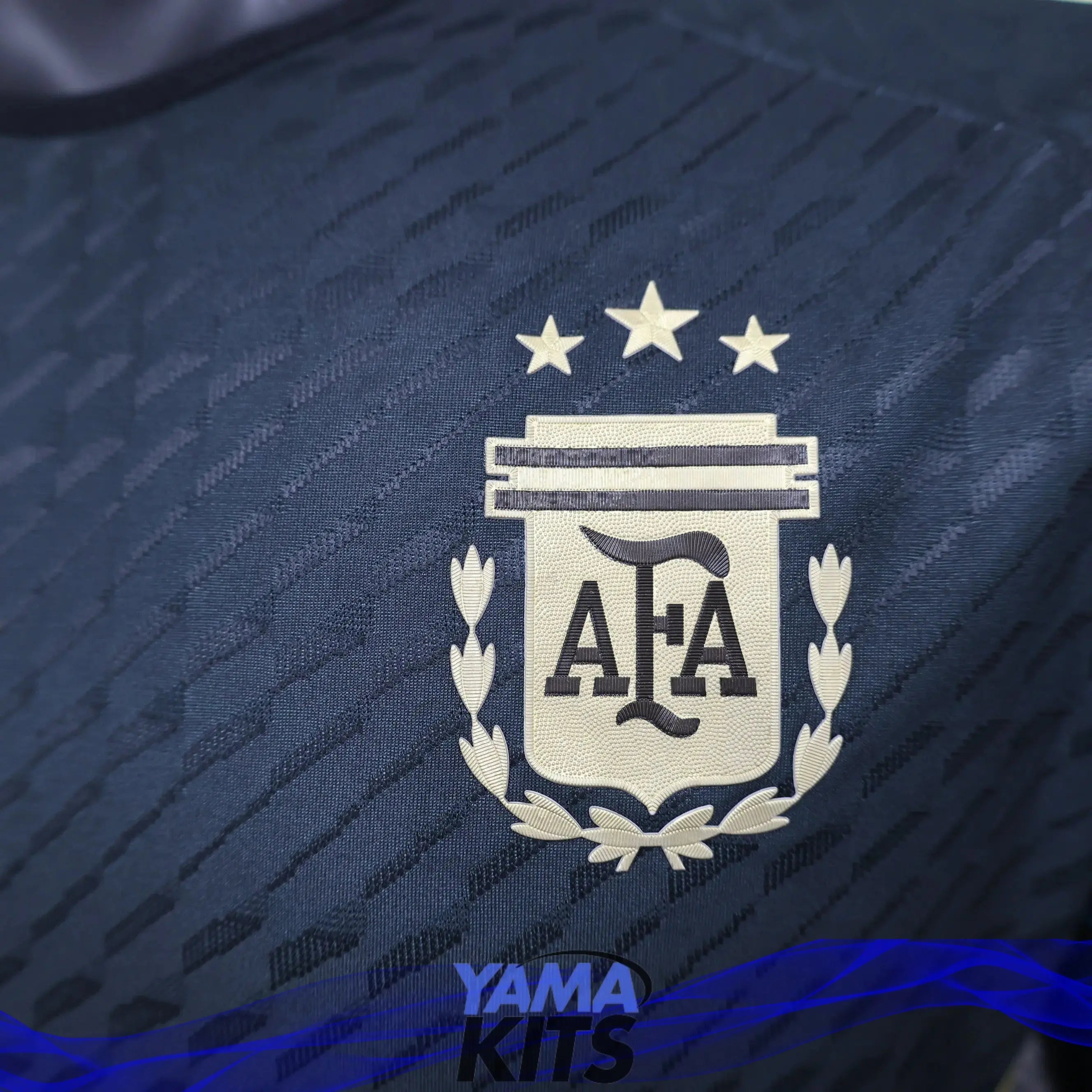 Maillot Argentine Concept "Black" 2024 Version Player YamaKits Foot