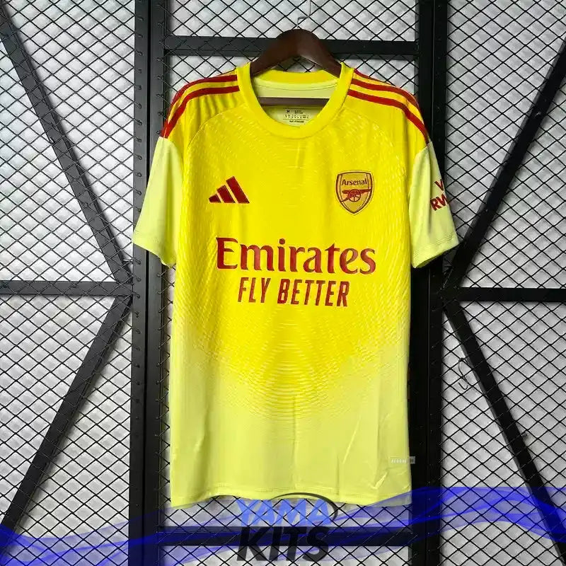 Maillot Arsenal gardien de but "Jaune" 2025/2026 YamaKits Foot