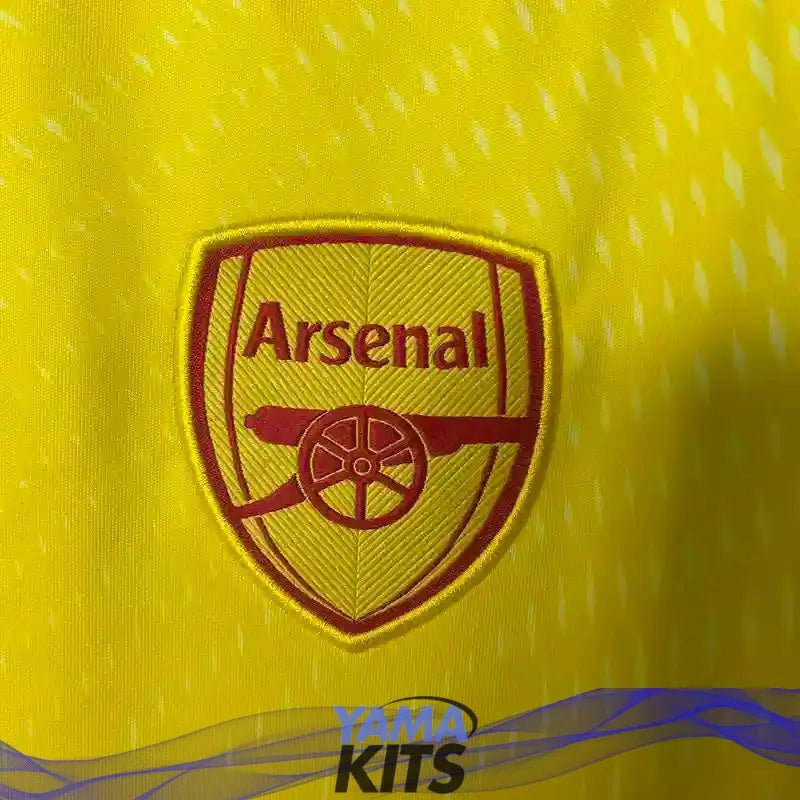 Maillot Arsenal gardien de but "Jaune" 2025/2026 YamaKits Foot