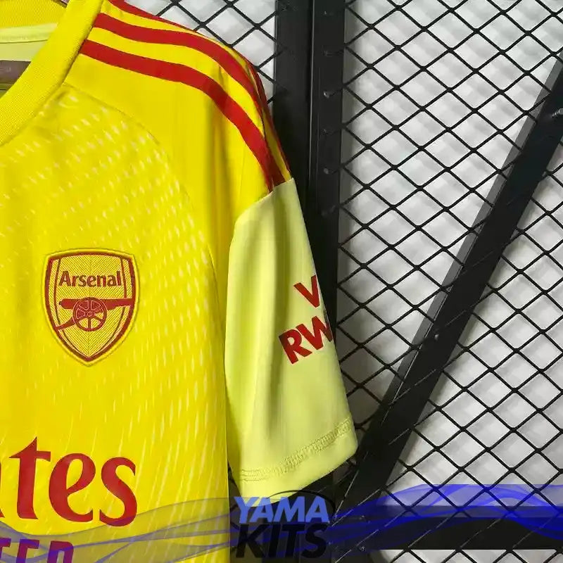 Maillot Arsenal gardien de but "Jaune" 2025/2026 YamaKits Foot