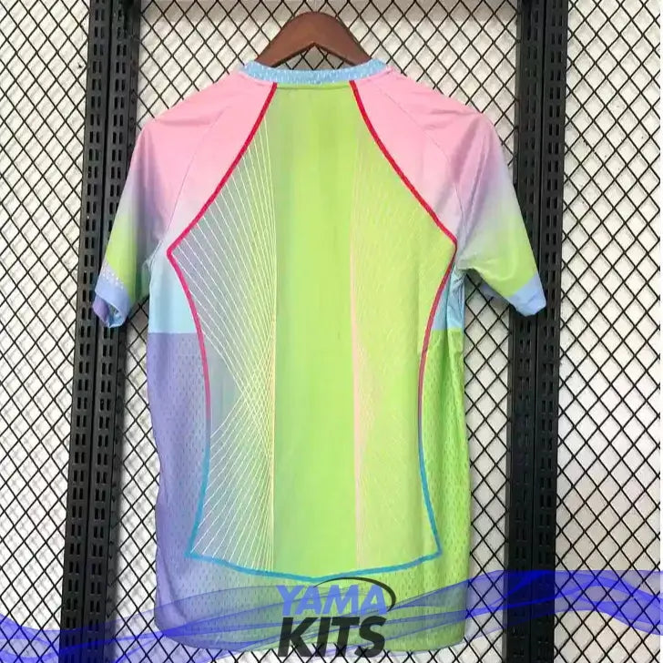 Maillot Barcelone concept "jaune,rose" 2025/2026 YamaKits Foot