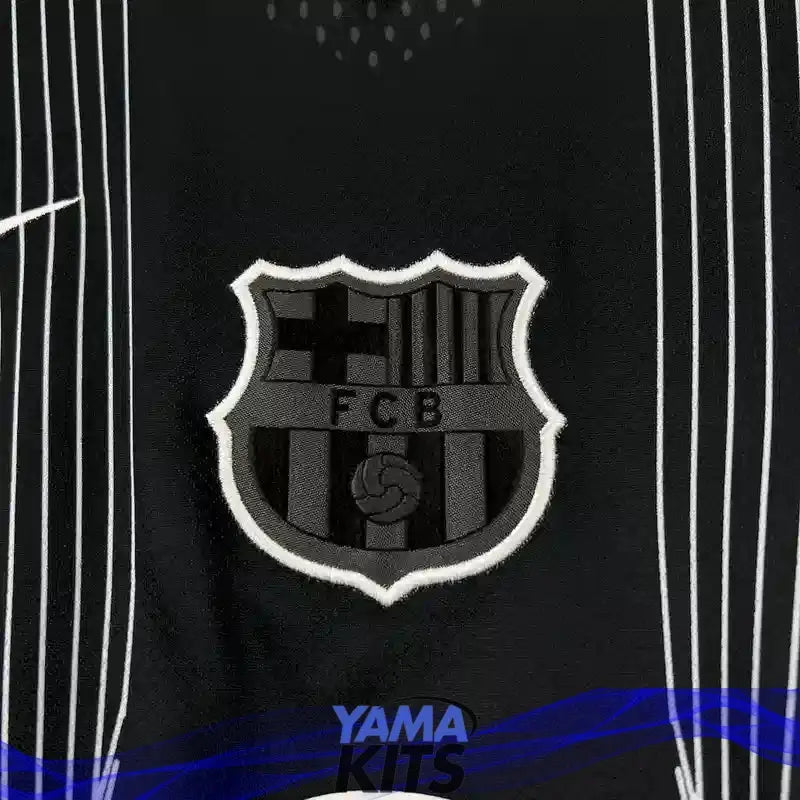 Maillot Barcelone concept "noir" 2025/2026 YamaKits Foot
