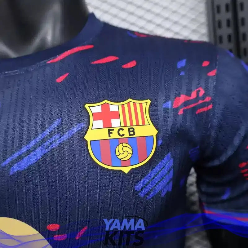 Maillot Barcelone concept "taches" 2025/2026 Version Player YamaKits Foot