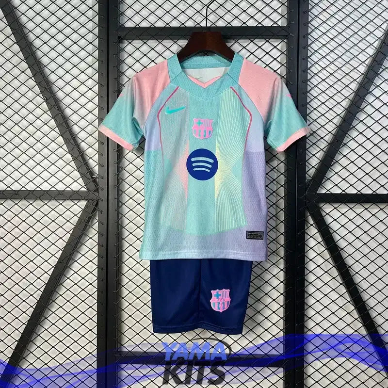Maillot Barcelone enfant concept "Multicolor" 2025/2026 YamaKits Foot