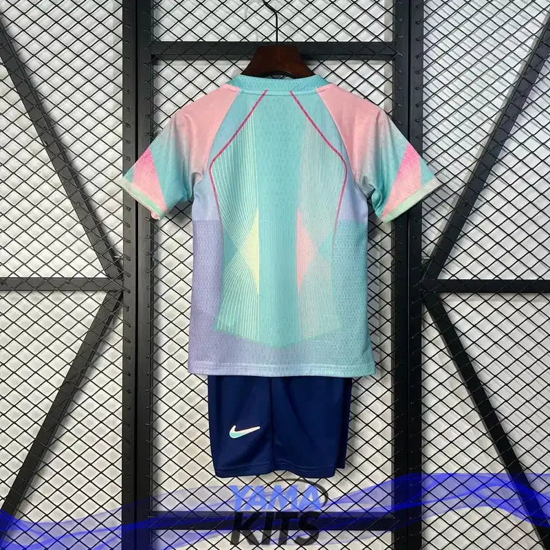 Maillot Barcelone enfant concept "Multicolor" 2025/2026 YamaKits Foot