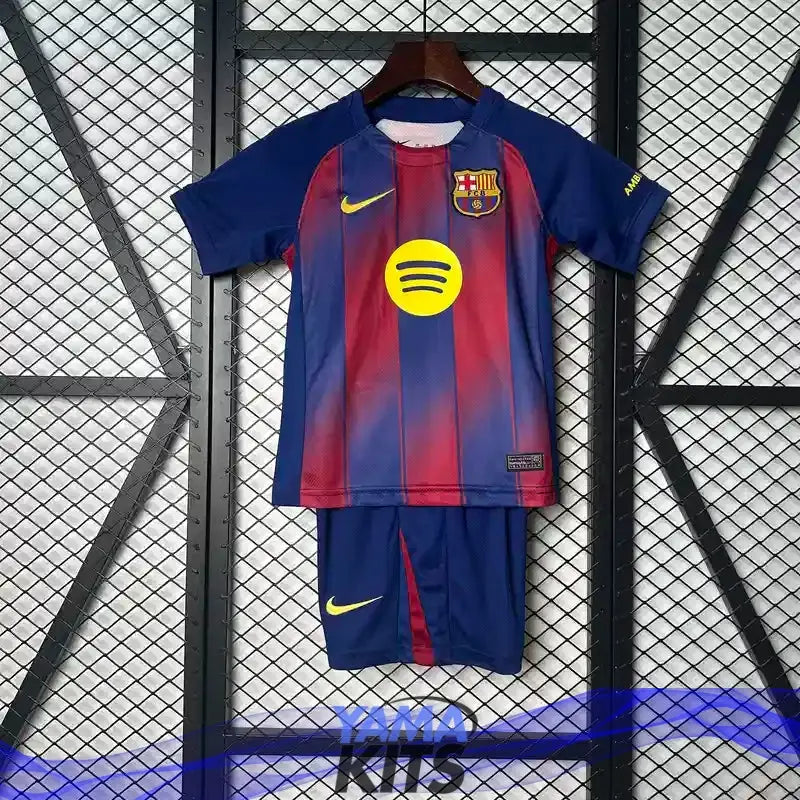 Maillot Barcelone enfant domicile 2025/2026 YamaKits Foot