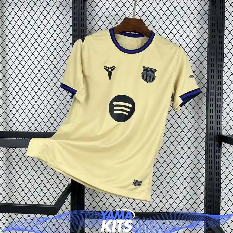 Maillot Barcelone extérieur "beige" 2025/2026 YamaKits Foot
