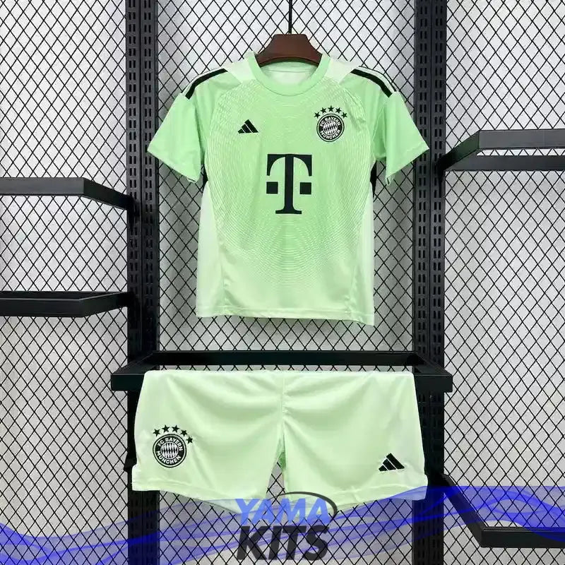 Maillot Bayern enfant gardien de but concept "Vert" 2025/2026 YamaKits Foot
