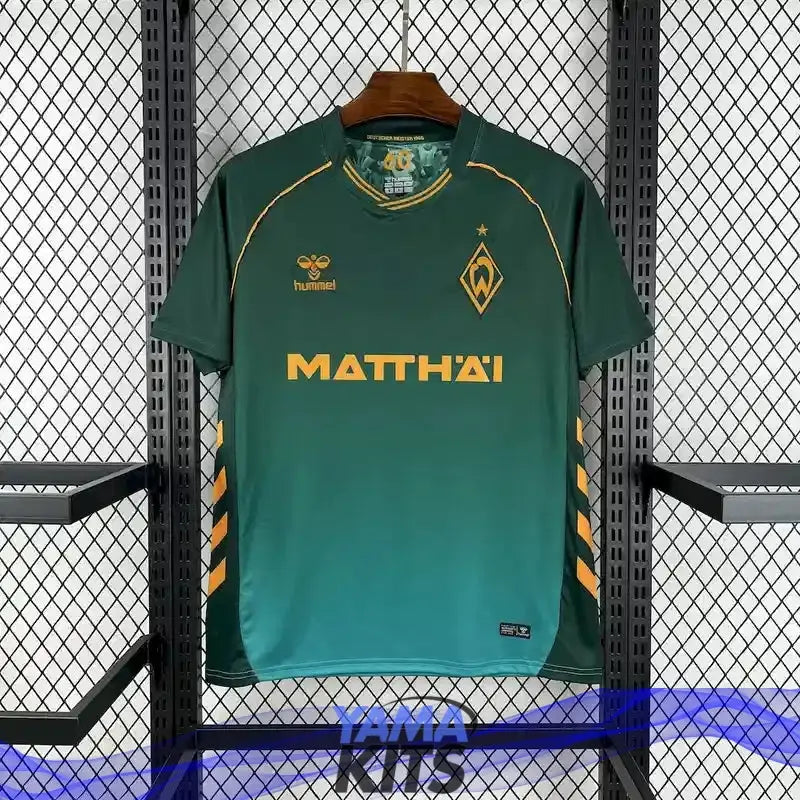 Maillot Borussia Mönchengladbach éxterieur "vert" 2025/2026 YamaKits Foot