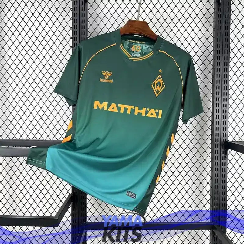 Maillot Borussia Mönchengladbach éxterieur "vert" 2025/2026 YamaKits Foot