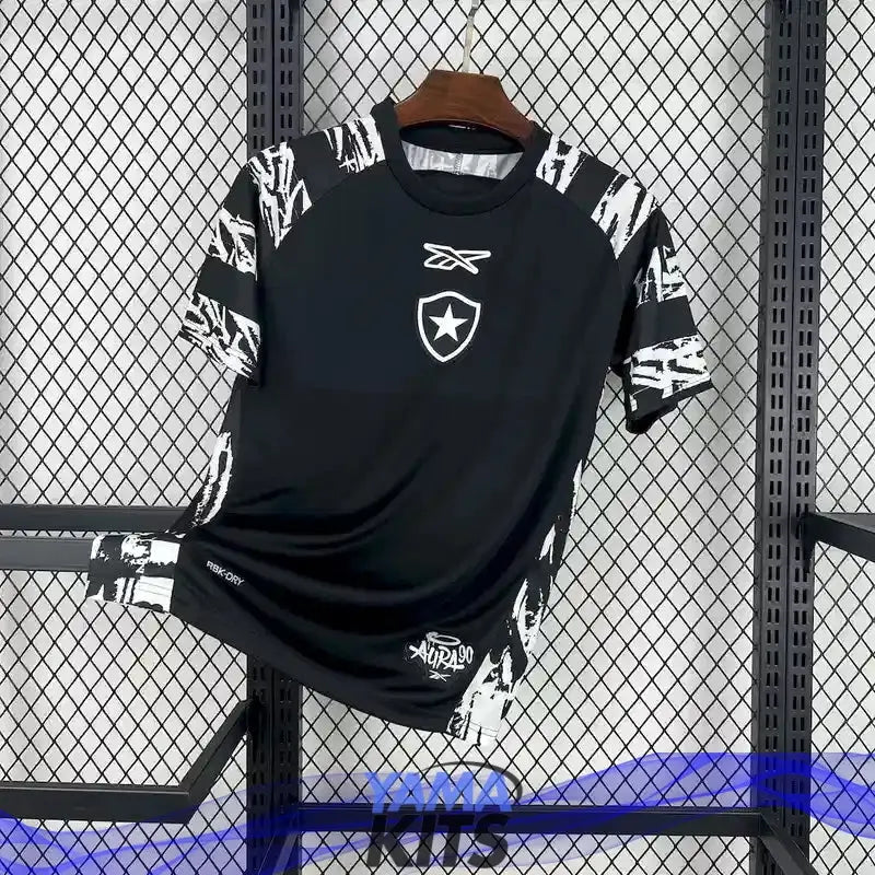 Maillot Botafogo d'avant match "noir" 2025/2026 YamaKits Foot