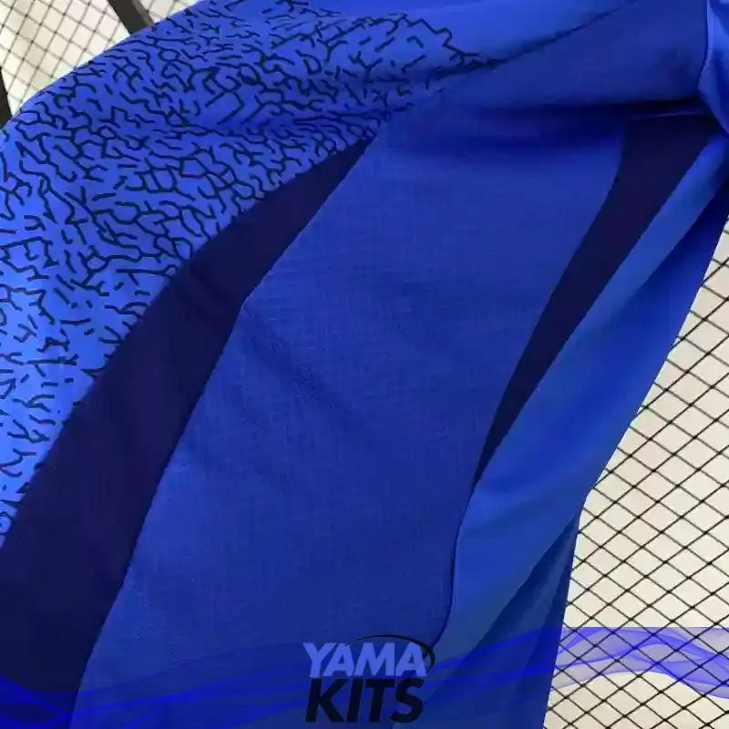Maillot Brésil 3-Bandes concept "Bleu" 2025/2026 YamaKits Foot