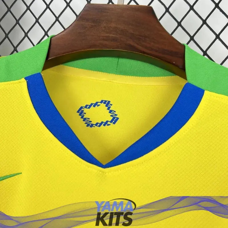 Maillot Brésil domicile "jaune" 2025/2026 YamaKits Foot
