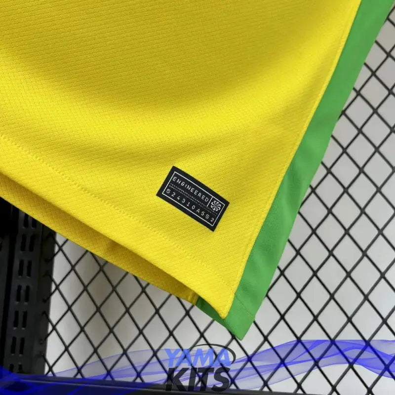 Maillot Brésil domicile "jaune" 2025/2026 YamaKits Foot