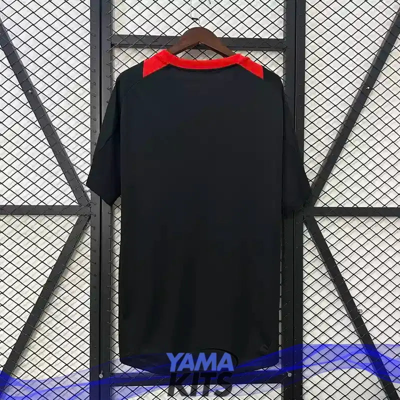 Maillot Brésil internacional entrainement "Noir,rouge" 2025/2026 YamaKits Foot