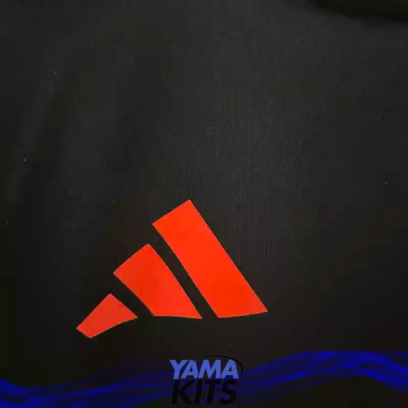 Maillot Brésil internacional entrainement "Noir,rouge" 2025/2026 YamaKits Foot