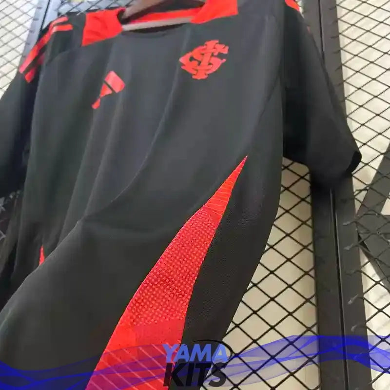 Maillot Brésil internacional entrainement "Noir,rouge" 2025/2026 YamaKits Foot