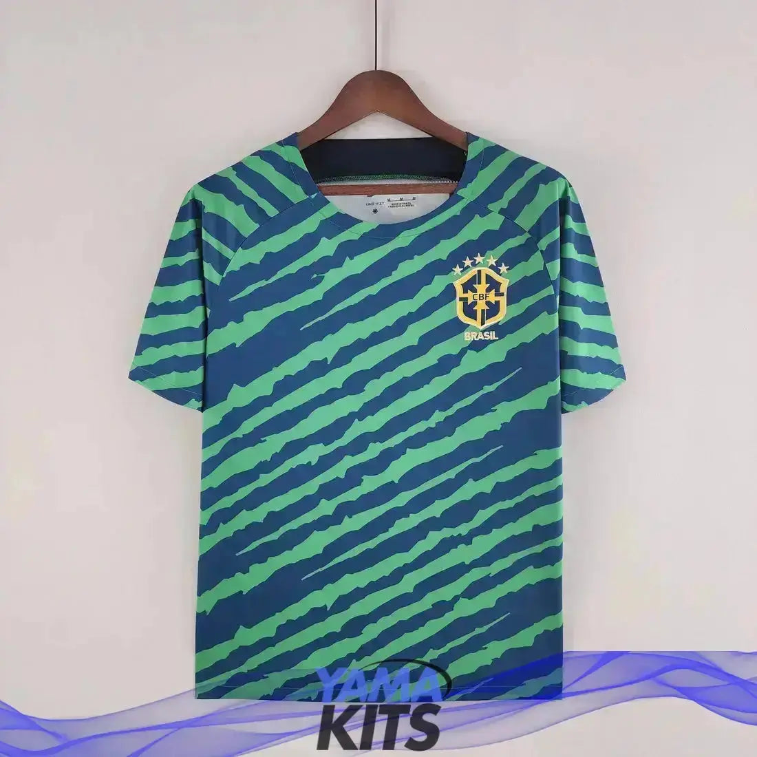 Maillot Brésil Concept "Vert" 2024/2025 YamaKits Foot