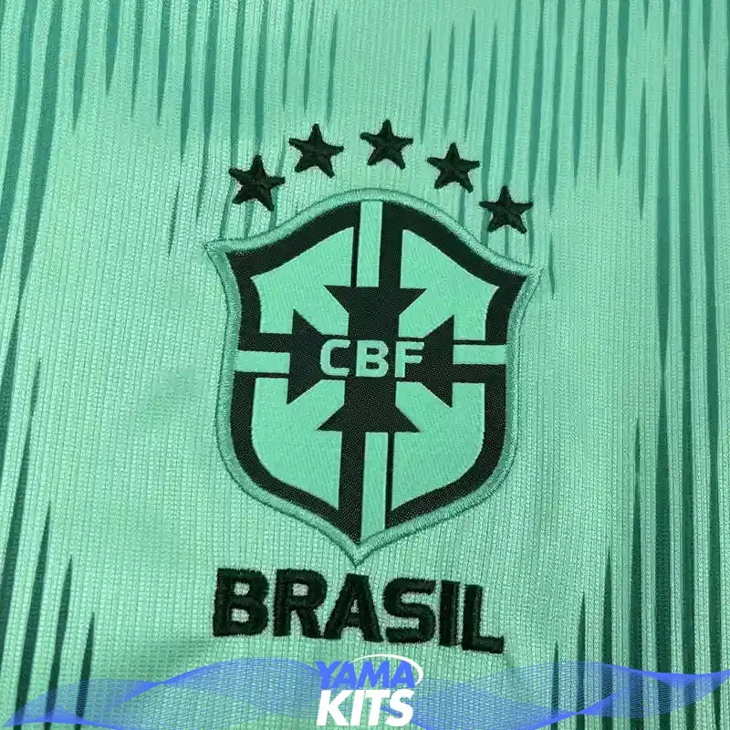 Maillot Brésil Gardien vert CDM 2026/2027 YamaKits Foot