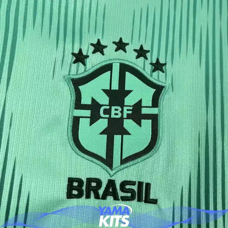 Maillot Brésil Gardien vert CDM 2026 YamaKits Foot