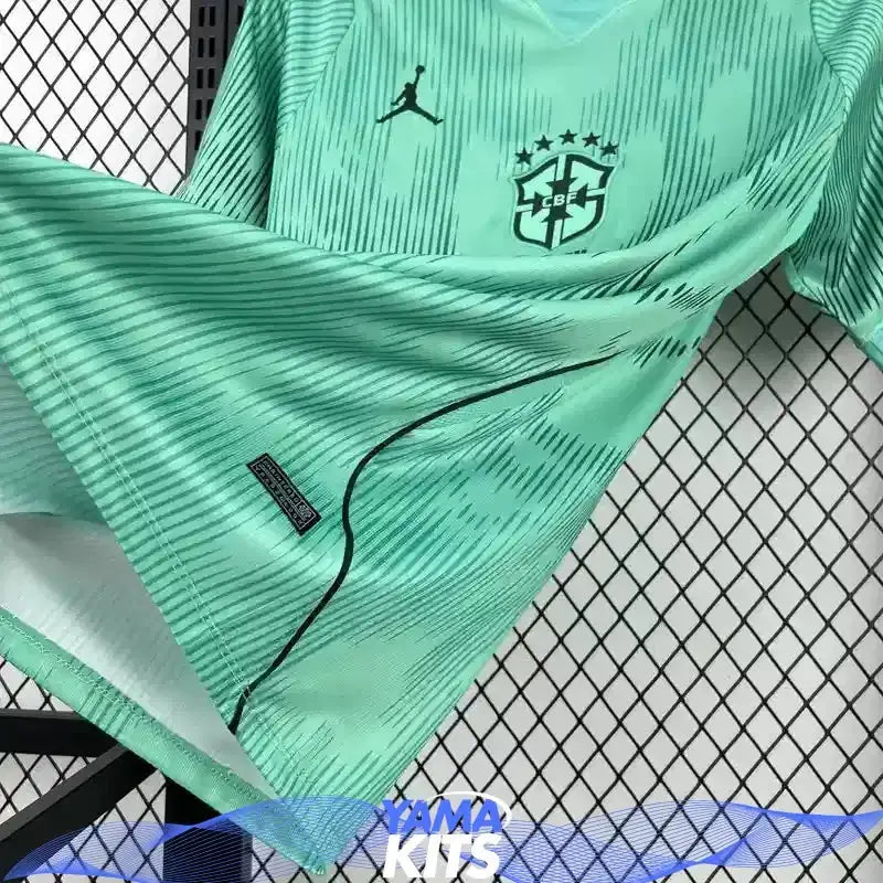 Maillot Brésil Gardien vert CDM 2026 YamaKits Foot