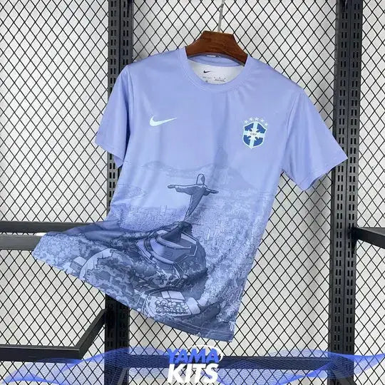 Maillot Brésil concept « Bleu » 2025/2026 YamaKits Foot