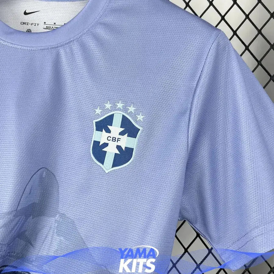 Maillot Brésil concept « Bleu » 2025/2026 YamaKits Foot