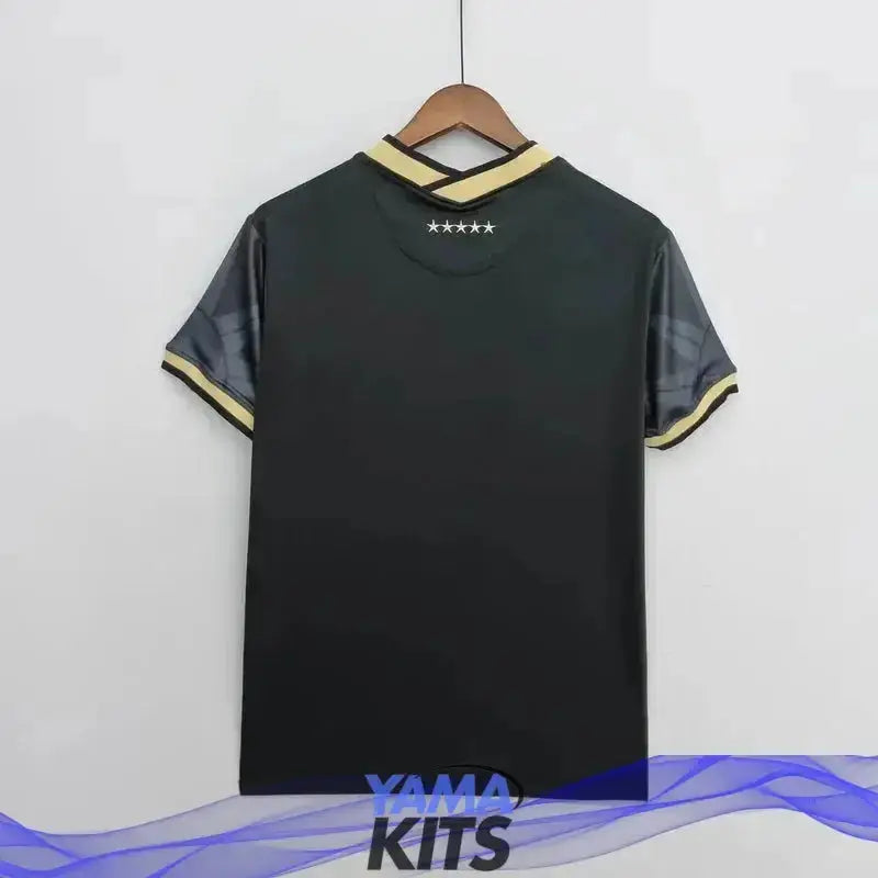 Maillot Brésil concept « CAPTUS Noir » 2022 YamaKits Foot