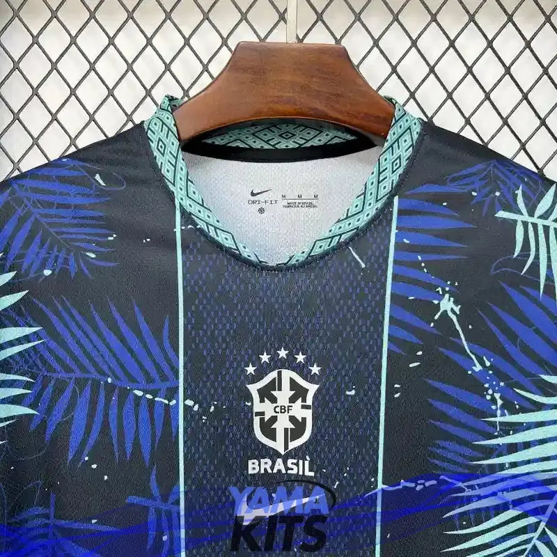 Maillot Brésil concept "Fleure, lion" 2025/2026