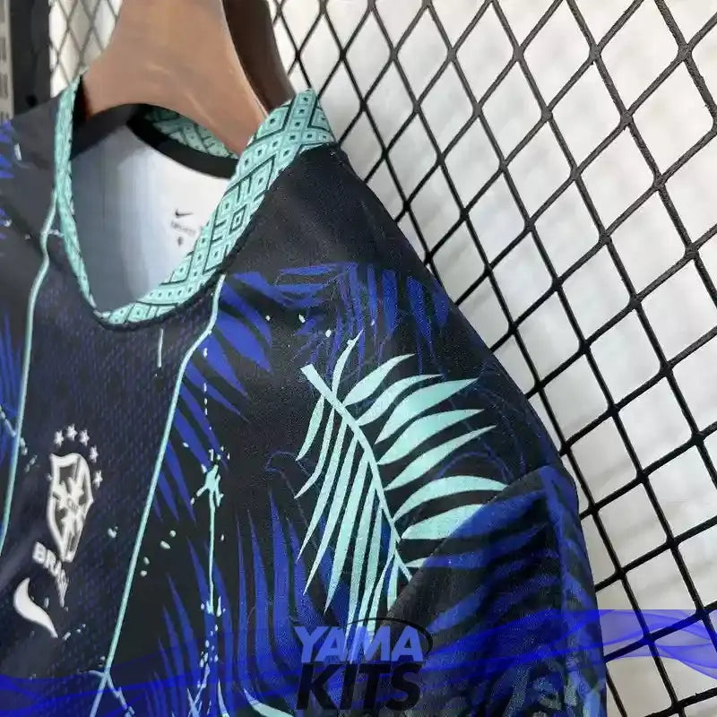 Maillot Brésil concept "Fleure, lion" 2025/2026