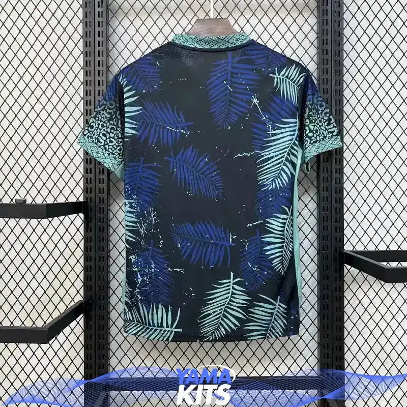 Maillot Brésil concept "Fleure, lion" 2025/2026 YamaKits Foot