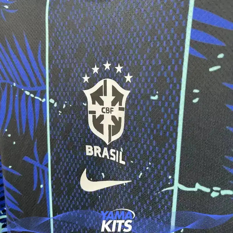 Maillot Brésil concept "Fleure, lion" 2025/2026 YamaKits Foot