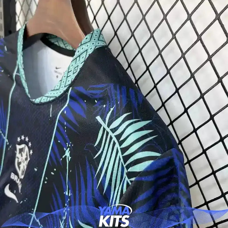 Maillot Brésil concept "Fleure, lion" 2025/2026 YamaKits Foot