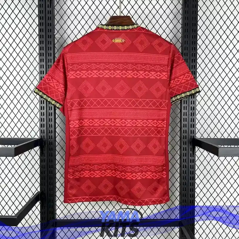 Maillot Brésil concept "Rouge" 2025/2026 YamaKits Foot