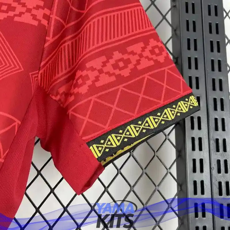 Maillot Brésil concept "Rouge" 2025/2026 YamaKits Foot