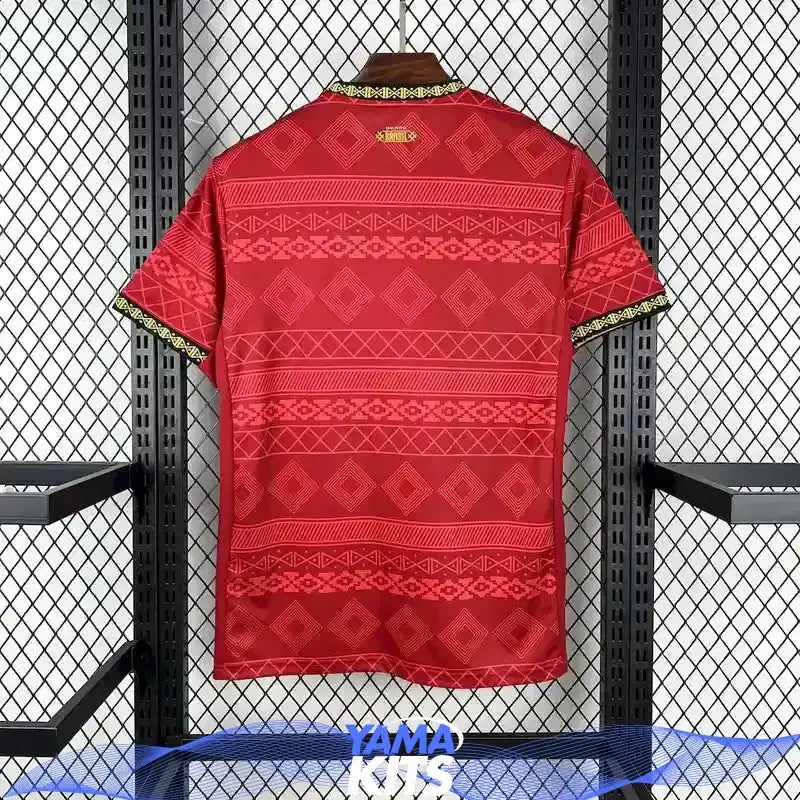 Maillot Brésil concept "Rouge" 2025/2026 YamaKits Foot