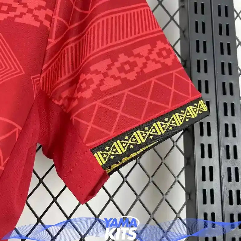 Maillot Brésil concept "Rouge" 2025/2026 YamaKits Foot