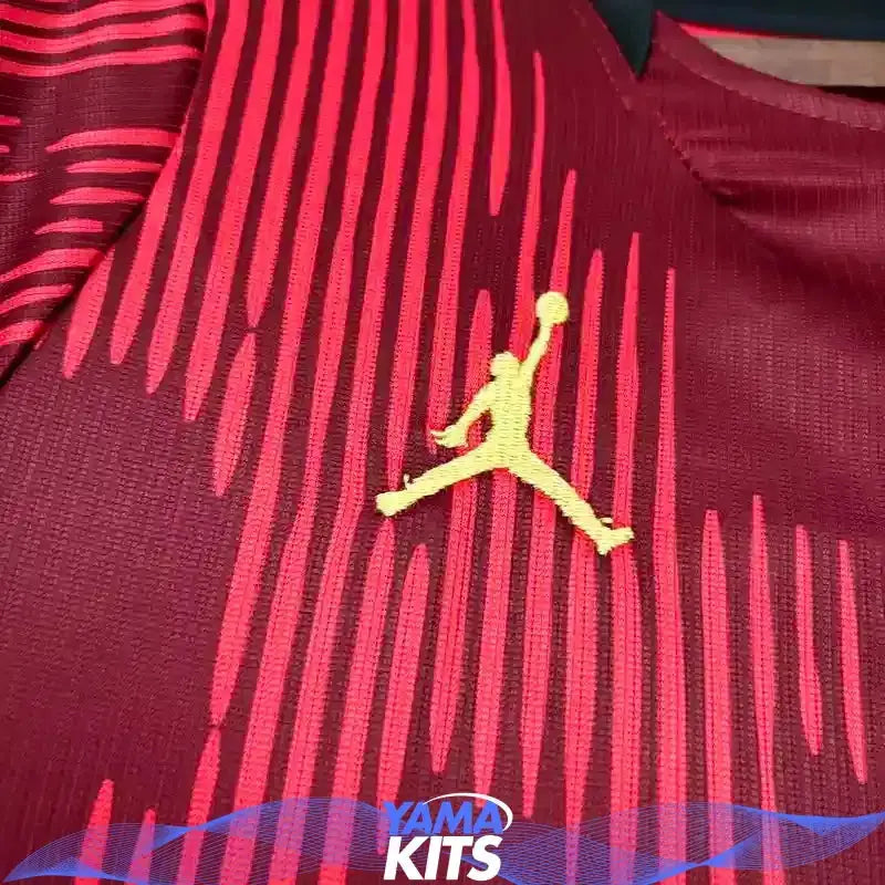 Maillot Brésil concept "Rouge" 2026/2027 YamaKits Foot