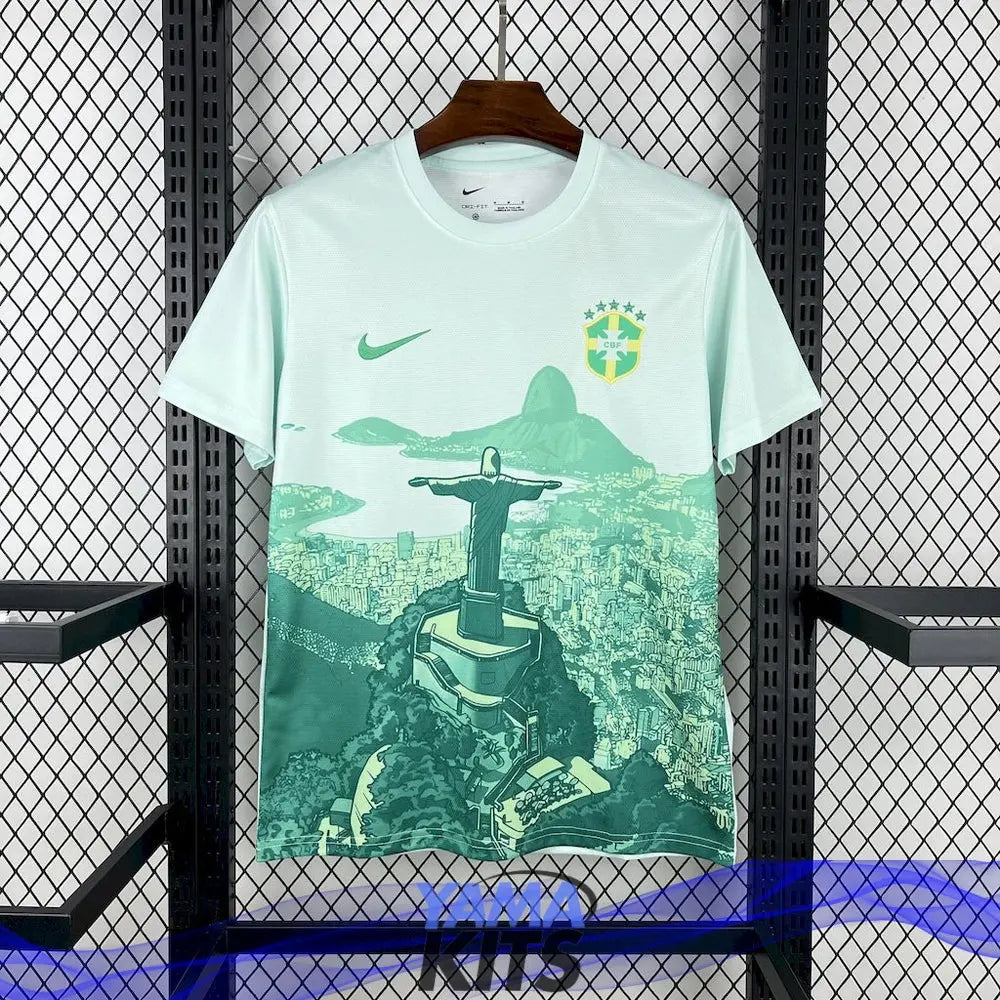 Maillot Brésil concept « Vert » 2025/2026 YamaKits