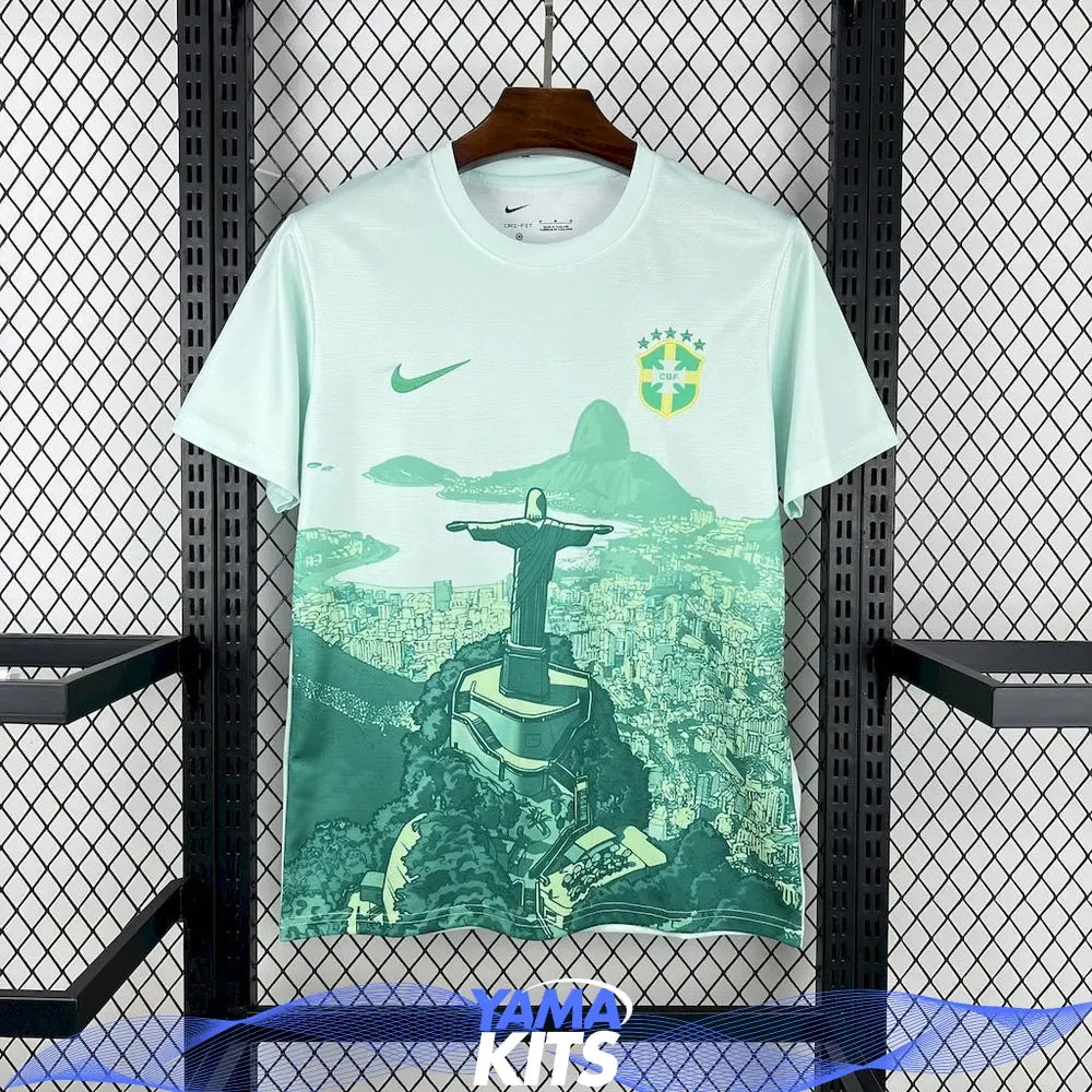 Maillot Brésil concept « Vert » 2025/2026 YamaKits
