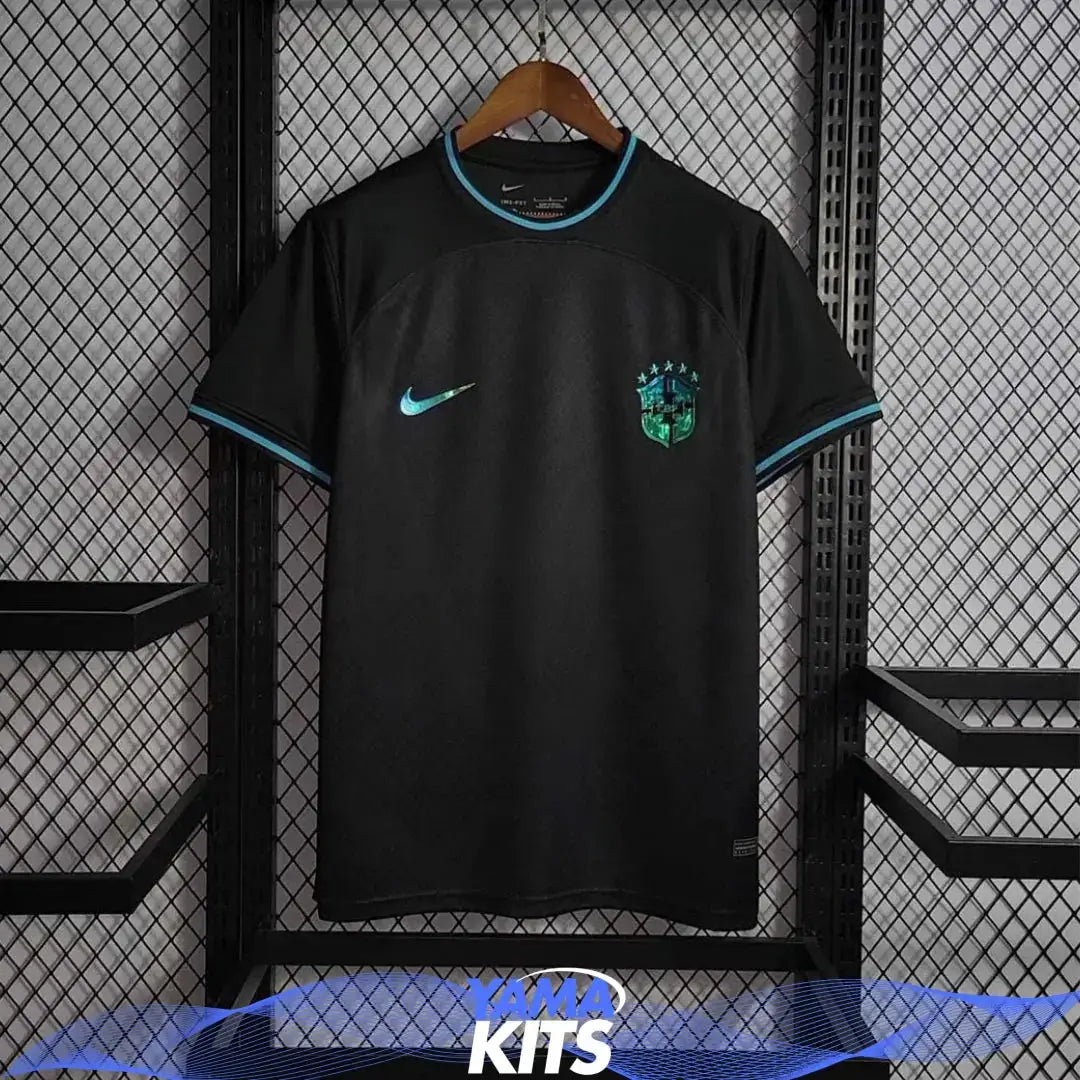 Maillot Brésil concept "Vert,bleu" 2022/2023 YamaKits Foot