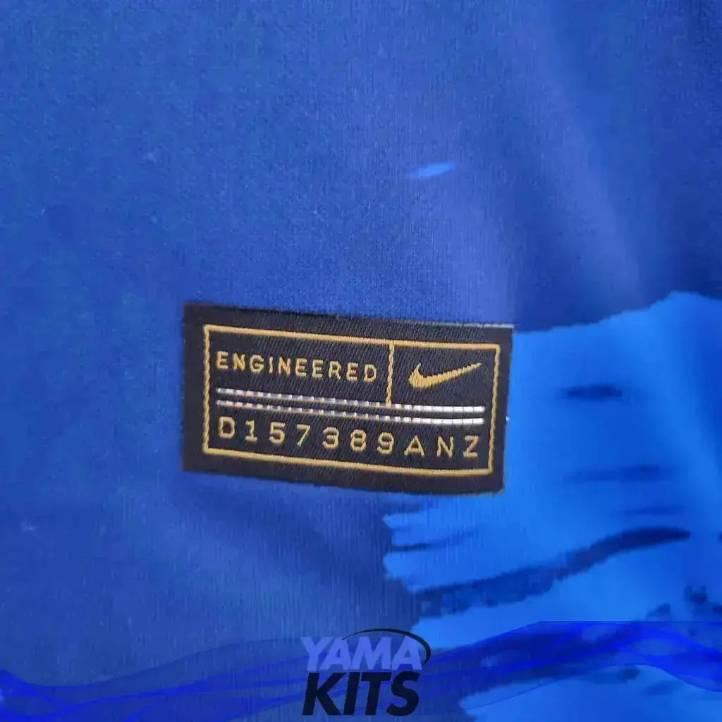 Maillot Brésil concept "bleu" 2024/2025 YamaKits Foot