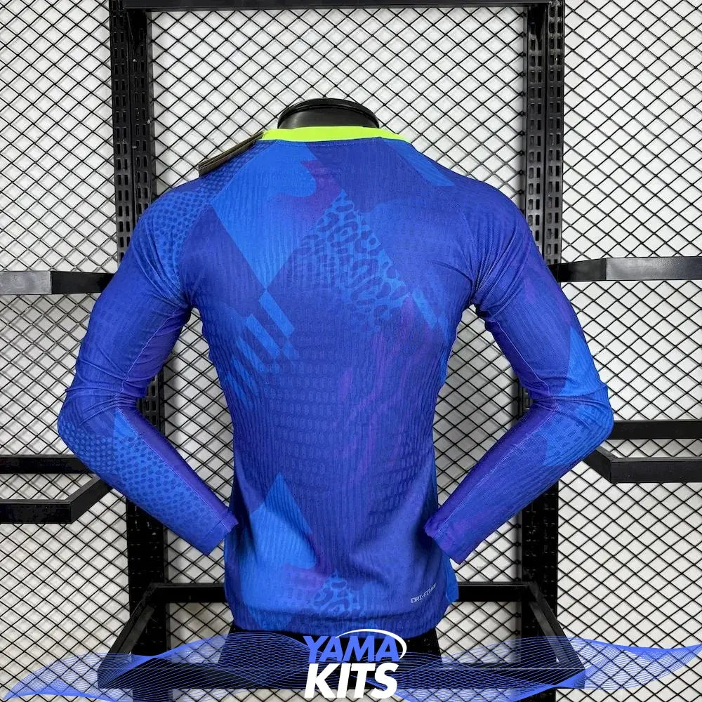 Maillot Brésil manches longues 2025/2026 Yamakits