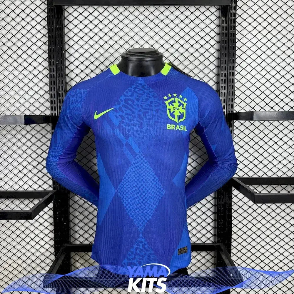 Maillot Brésil manches longues 2025/2026 Yamakits
