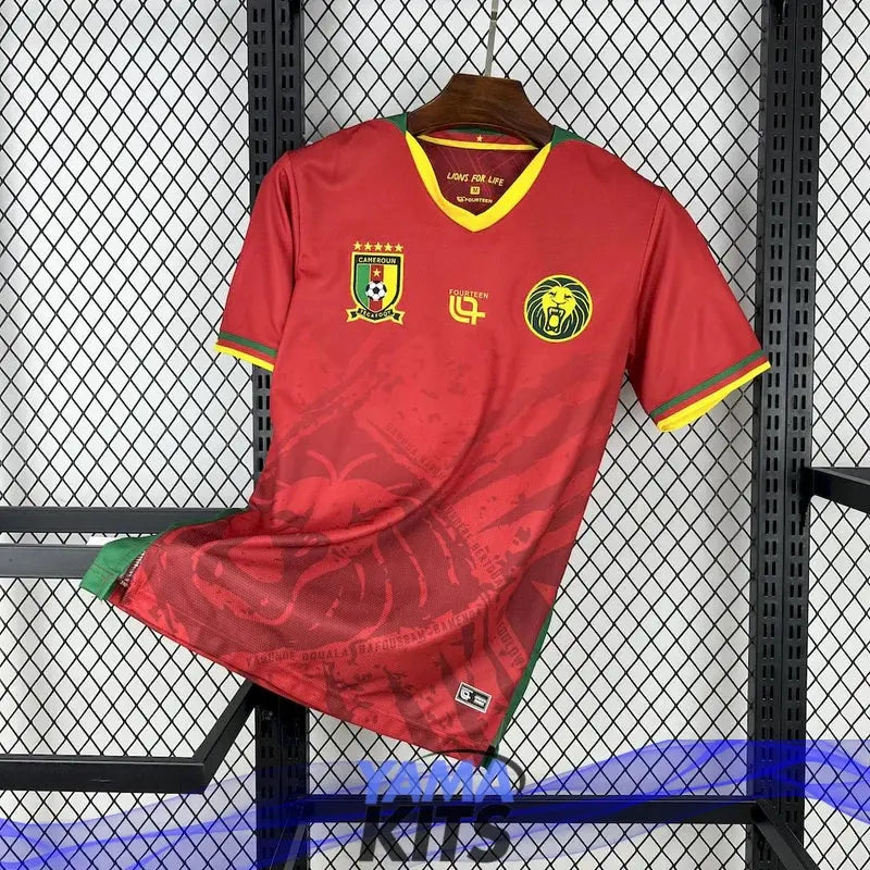 Maillot Cameroun extérieur "Rouge"  2025/2026