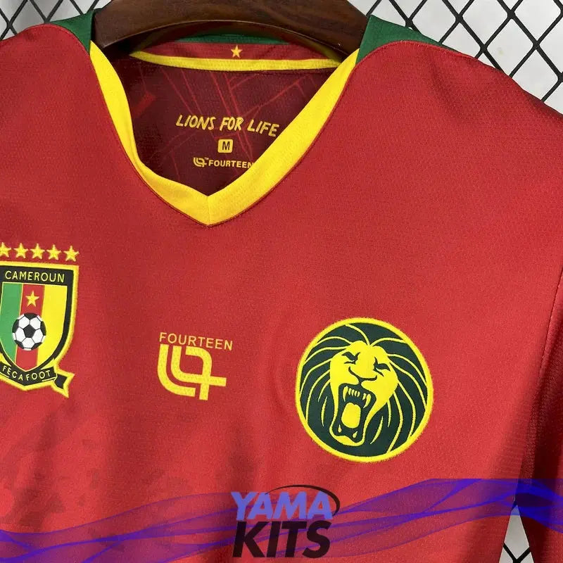 Maillot Cameroun extérieur "Rouge"  2025/2026